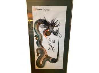 Chinese Dragon, Signed