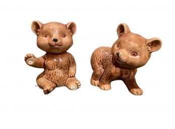 Pair Of Ceramic Bears