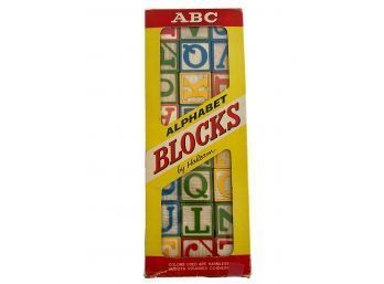 Alphabet Blocks By Halsam & Davis Magnetic Pick-up Sticks