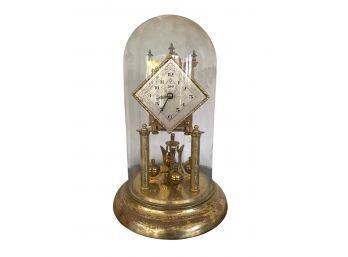 Schatz Clock In Glass Dome