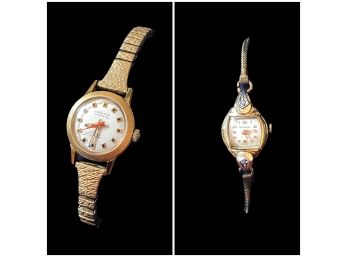 Caravelle By Bulova And Benrus Two Piece Watch Lot
