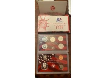 1999 US Mint Silver Proof Set