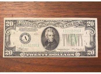 $20.00 US Bill