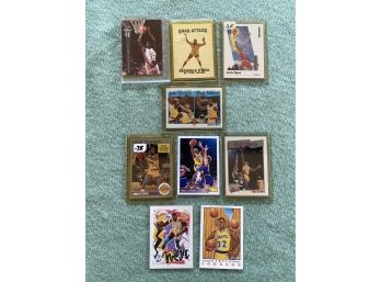Magic Johnson, Shaquille Oneal, Scottie Pippin Basket Ball Card Lot