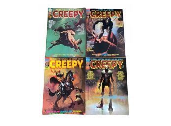 10 Creepy Comics Magazines, 62, 65, 70-77