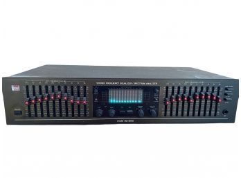 BSR Stereo Frequency Equalizer/spectrum Analyzer