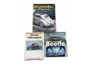 VW Bug Coffee Table Book Lot