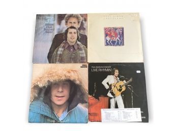 Mixed 8 Album Lot :The Byrds Greatest Hits - SEALED, Chicago, Paul Simon, Live Rhymin, Graceland, Bridge Over
