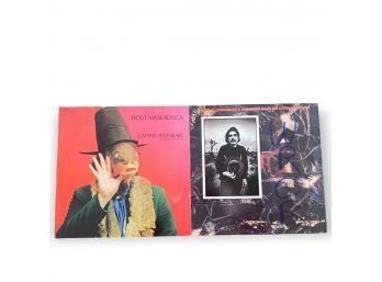 Captain Beefheart: 2 Vinyl Record Album Lot:  Trout Mask Replica, Ice Cream For Crow