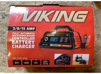 Viking 2/8/15 Amp Battery Charger