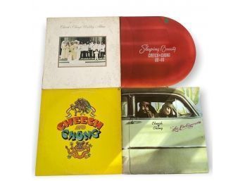 Cheech Y Chong: 4Vinyl Record Album Lot:  Sleeping Beauty, Los Cochinos, C&C, Wedding Album