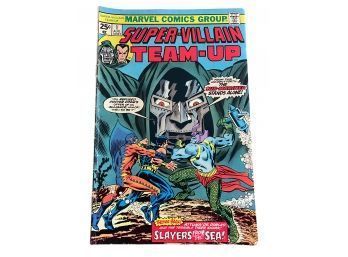 Marvel Comic Book: Supervillain Team Up Vol. 1 No. 1 Aug 1975