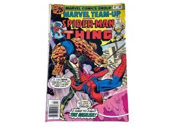 Marvel Comic Book: Marvel Team Up Spider-man And The Thing, 1976 #47