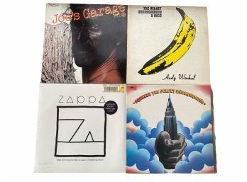 The Velvet Underground & Frank Zappa Lot: Ship Arriving To Late To Save A Drowning Witch - SEALED, Joes Garage