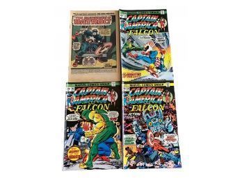 Marvel Comics Group Captain America, No. 118, 187, 188, 190, 192