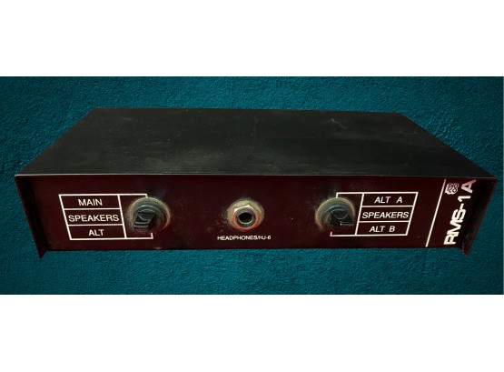 RMS-1A Professional Monitor Switcher Studio Speaker Switch