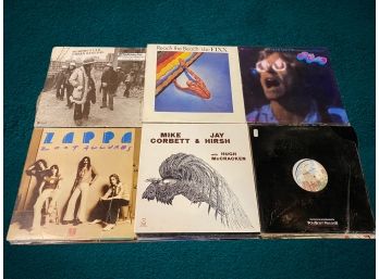 Vinyl Record Albums: Dione Warwick, Streetwalkers, Zappa, BeeGees