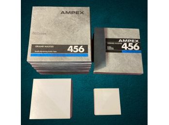Empty Reel To Reel Boxes Various Sizes 10 Ampex 456