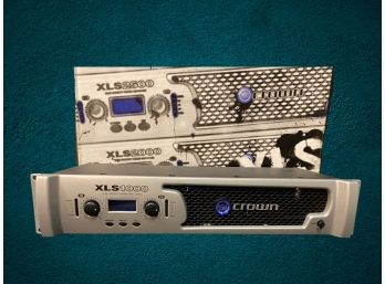 Crown XLS 1000 Power Amplifier W/ Original Box
