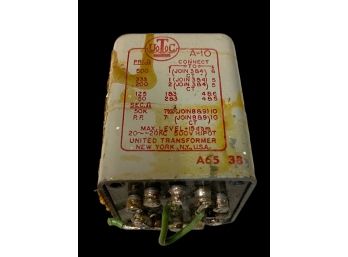 UTC A-10 Audio Imput Transformer, Used In LA-2A & Other Components