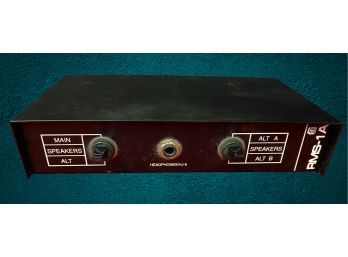 RMS-1A Professional Monitor Switcher Studio Speaker Switch