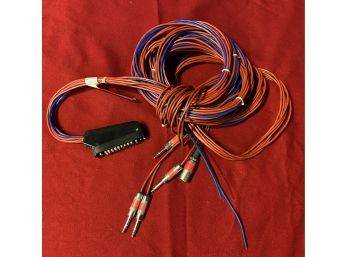 Tuchel Cable Snake 20 Feet Long  4 X Male 1/4 Inch TRS, 1 X MaLE XLR  And At 17 Feet Long  2 X Unterminated