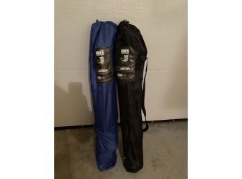 Two Sporting Goods Folding Event Chairs