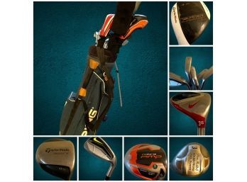 Golf Clubs, Full Assortment As Shown, Nike, Taylor Made & More