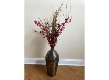 Floor Vase With Arrangement