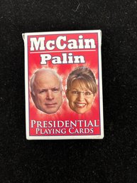 McCain Palin Country First Playing Cards