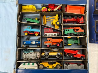 Lot Of Approximately 88 Matchbox Cars With Carrying Cases