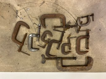 Lot Of C-Clamps