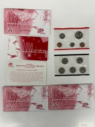 Three (3) 1999 Denver U.S. Mint Uncirculated Coin Sets