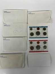 Five (5) 1979 U.S. Mint Uncirculated Coin Sets