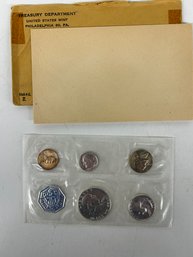 0ne (1) 1960 U.S. Mint Uncirculated Coin Set