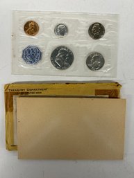 0ne (1) 1963 U.S. Mint Uncirculated Coin Set
