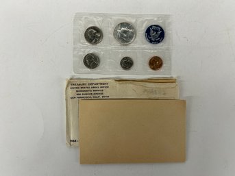 0ne (1) 1965 U.S. Mint Uncirculated Coin Set
