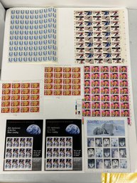 Lot Of U.S. Collectable Stamps Sheets