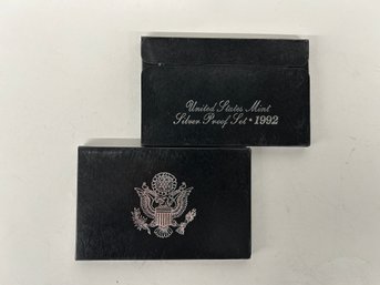 Two (2) 1992 U.S. Mint Silver Proof Sets