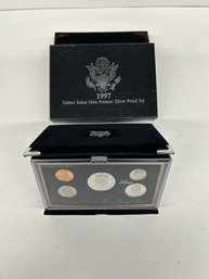 One (1) 1997 U.S. Mint Premier Silver Proof Set