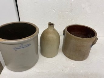 Three Pc Stoneware