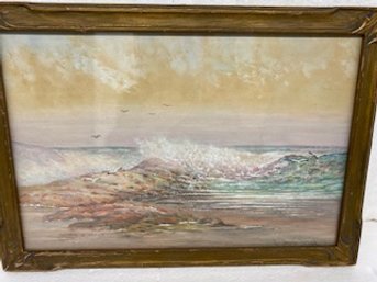 Watercolor -seascape - 9x14