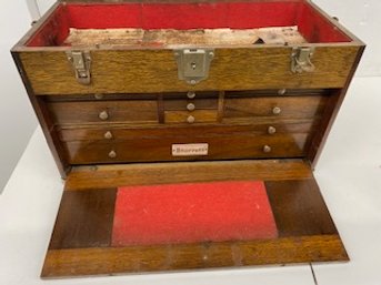 Starrett Wooden Tool Box