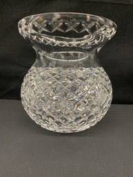 Large Waterford Vase 8x9