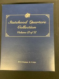 Statehood Quarters Collection Volume II Of II In Binder
