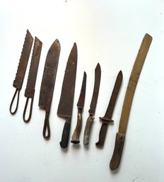 Collection Of Eight Knives