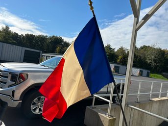 French Flag  50x62  - See Photos For Condition
