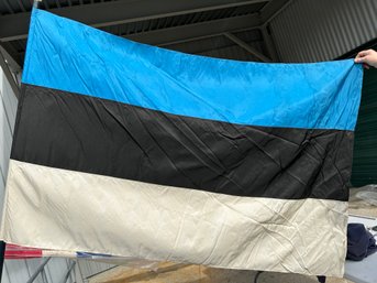 Flag Of Estonia - 50x62 - See Photos For Condition