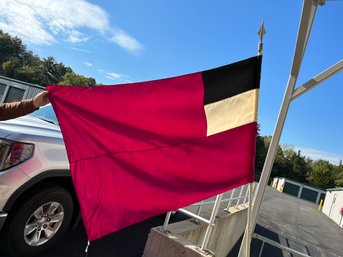 Flag Of Georgia - 50x66 - See Photos For Condition
