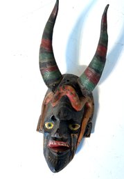 Carved Mask 15.5 Tall